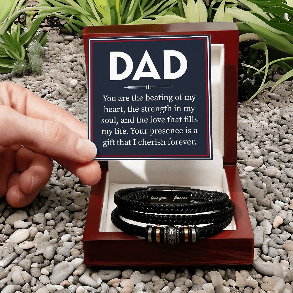 To My Dad - Love You Forever Bracelet