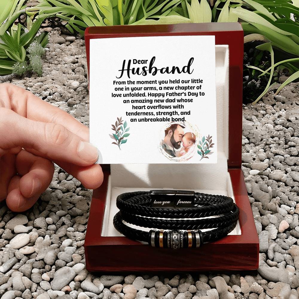 To My Husband - Love You Forever Bracelet