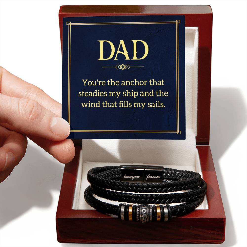 To My Dad - Love You Forever Bracelet