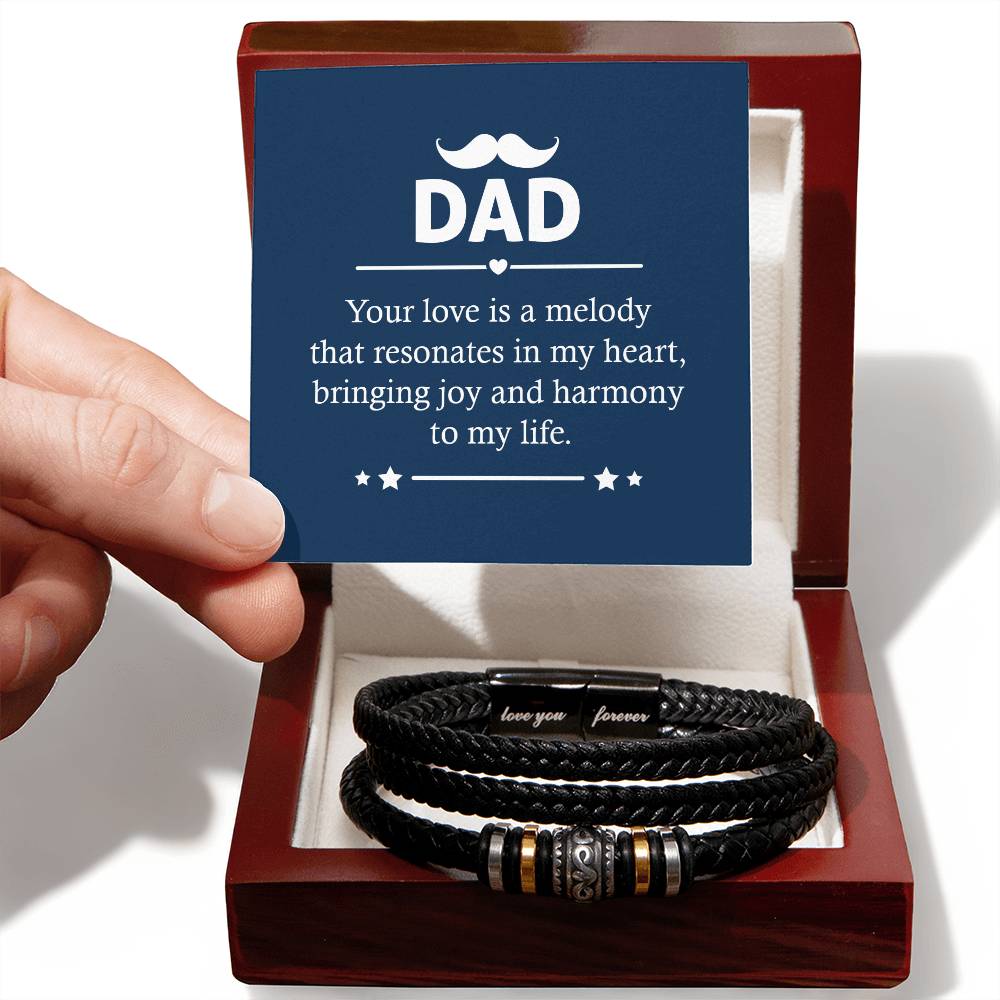 To My Dad - Love You Forever Bracelet