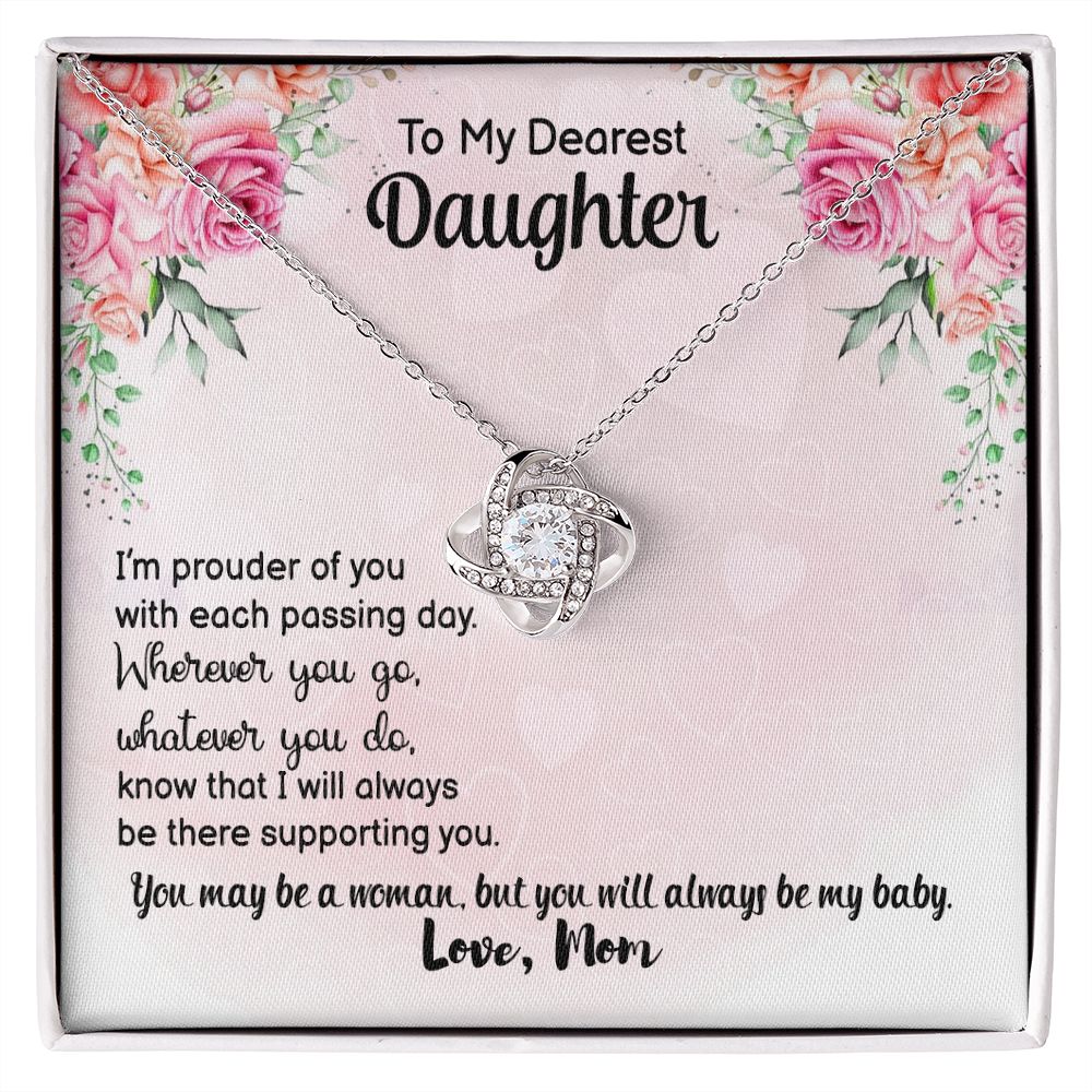Buy Daughter Necklace From Mom to My Daughter Daughter Gift From Mom  Daughter Gift Daughter Necklace Birthday Gift Christmas Gift Online in  India - Etsy
